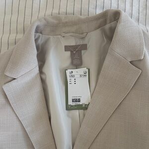 H&M Women's Light Beige Blazer